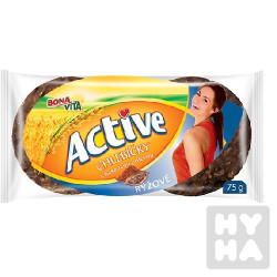 active 75g chlebicky rýžové s kakao