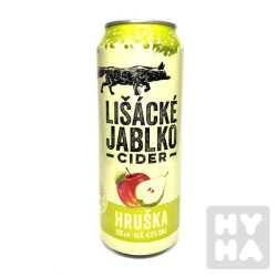 Lišácké jablko cider 500ml Hruška