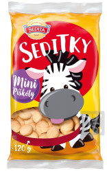 Seditky piškoty mini 120G