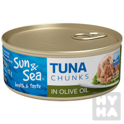 Sun&Sea Tuna chunks 160g kousky oliv olej /24ks