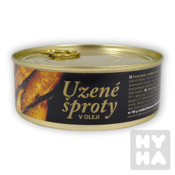 Sokra šproty 240g uzene v olej