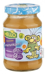 Hello ovocná přesnídávka 190g Meruňka