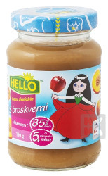 Hello ovocná přesnídávka 190g Broskev