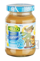 Banán ovocná přesnídávka 190g Banán