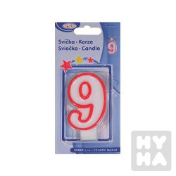 čislová Svíčka/nen sinh nhat 9