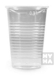 Party jednorázový kelimek 10x0,3L/ coc nhua