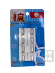 Hacek samolepci 8ks/ 12ks moc dan nhua