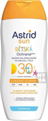 Astrid sun 200ml Mléko na opal. na obli. a telo 30spf