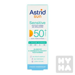 Astrid sun 50ml Sensitive 50SPF pleťový krém