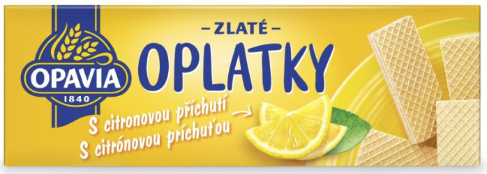 detail Zlaté oplátky citronové 28ks
