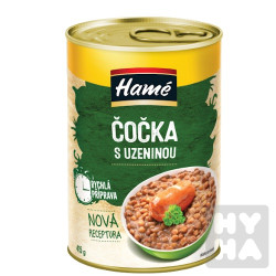 Hamé 415g Čočka s uzeninou