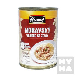 Hamé 415g Moravský vrabec se zelím