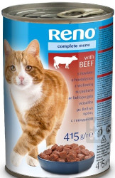 Reno kočka 415g kousky hovězí