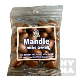 Perun 80g Mandle v mléčné čokoládě