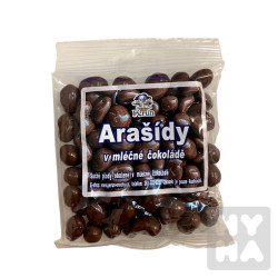 Perun 80g Arašídy v mléčné čokoládě