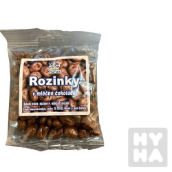 Perun 80g Rozinky v mléčné čokoládě