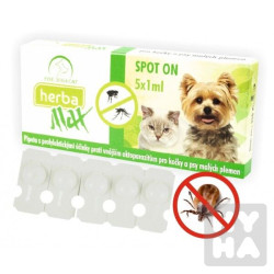 Herba maxx spot on pro kočky a psy malých plemen 5x1ml