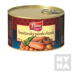 Viva 400g Trenčanský Párek s Fazolí