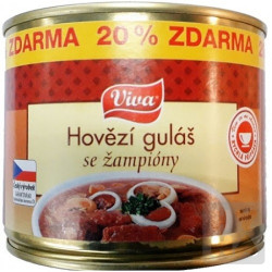 Viva Hovězí Guláš se Žampióny 500ml