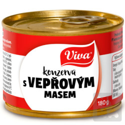 Viva 180g Konzerva s vepřovým masem