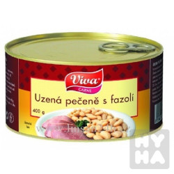 Viva 400g Uzená Pečeně s Fazolí