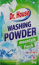 Dr.House prací prášek 5kg Mountain Fresh BOX