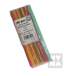 Slámky 230x5mm 50ks/ ong hut