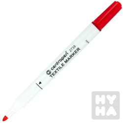 Centropen textil 2739 červený/10ks