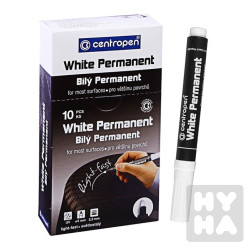 Centropen Značkovač nestíratelný 2686 bílý 1,2mm