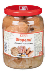 Nova Utopenci s feferonky 650g