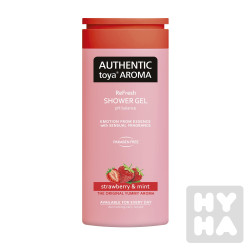 Authentic sprchový gel 400ml jahoda a mint