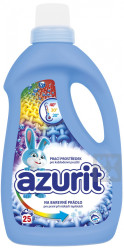 Azurit 1L tekuté prací gel na barevné prádlo nízky teplota