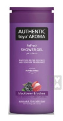 Authentic sprchový gel 400ml Blackberry a Lychee