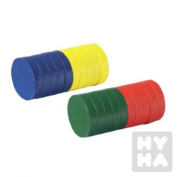Fandy magnety barevne 25mm x 20ks