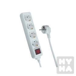 Trixline Prodlužovací 1,5m 4 zás. Vyp Tr803