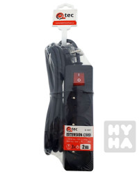 Qtec Prodlužovací kabel 2m 3zas. vyp.