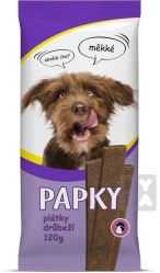 Akinu PAPKY plátky 120g drůbeží 174018