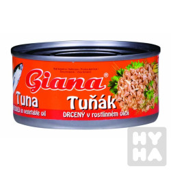 Giana tuňak drcený 170g rostlinném oleji