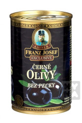 F.J.Kaiser Olive černé plech 314ml bez pecky