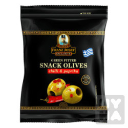 F.J.Kaiser Olive zelené 70g bez pecky chilli a paprika