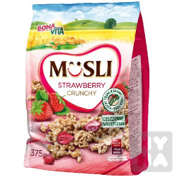Bonavita Crunchy musli s jahodami 375g
