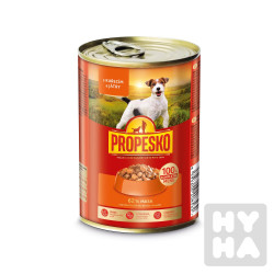 Propesko pes 415g s kuřecím a játry