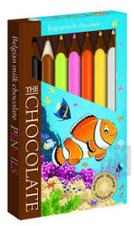 Čokoládové pastelky 100g motiv ryby