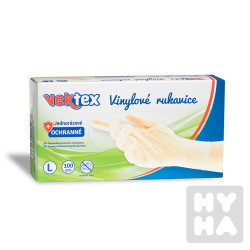 Vektex vinylove rukavice sz L