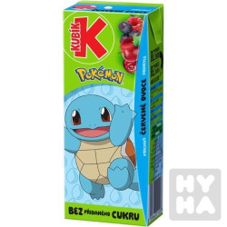 Kubík 200ml pokémon červené ovoce