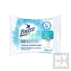 Linteo vlhčený TP 60ks Aqua Sensitive