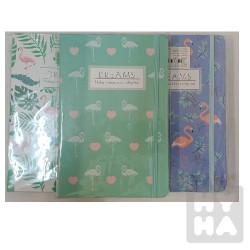 Poznamkovy blok s gumou motiv A5 D35