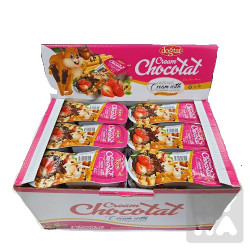 Cream chocotat 25g Strawberry a cocoa/24ks