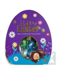 Happy easter 120g vajíčka s lískooříškovým krémem