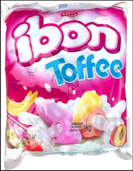 ibon Toffee 1kg mix měkké